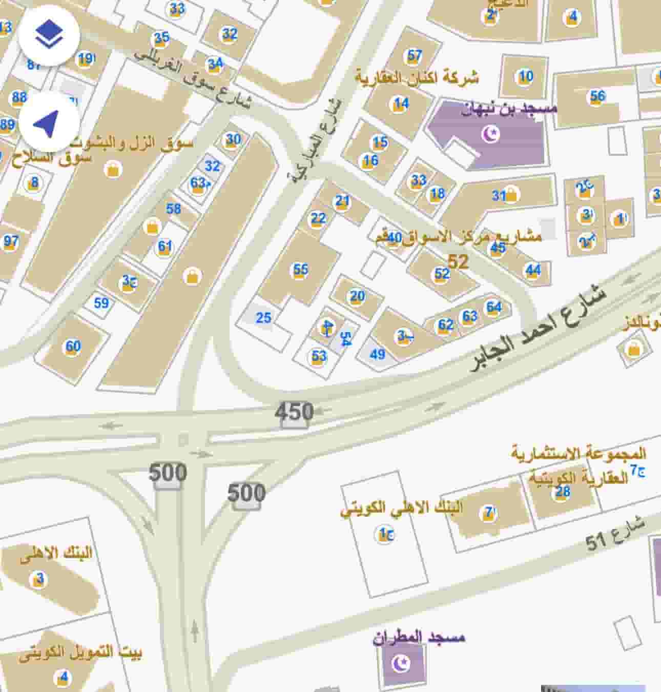للبيع مجمع تجاري 300م في القبلة