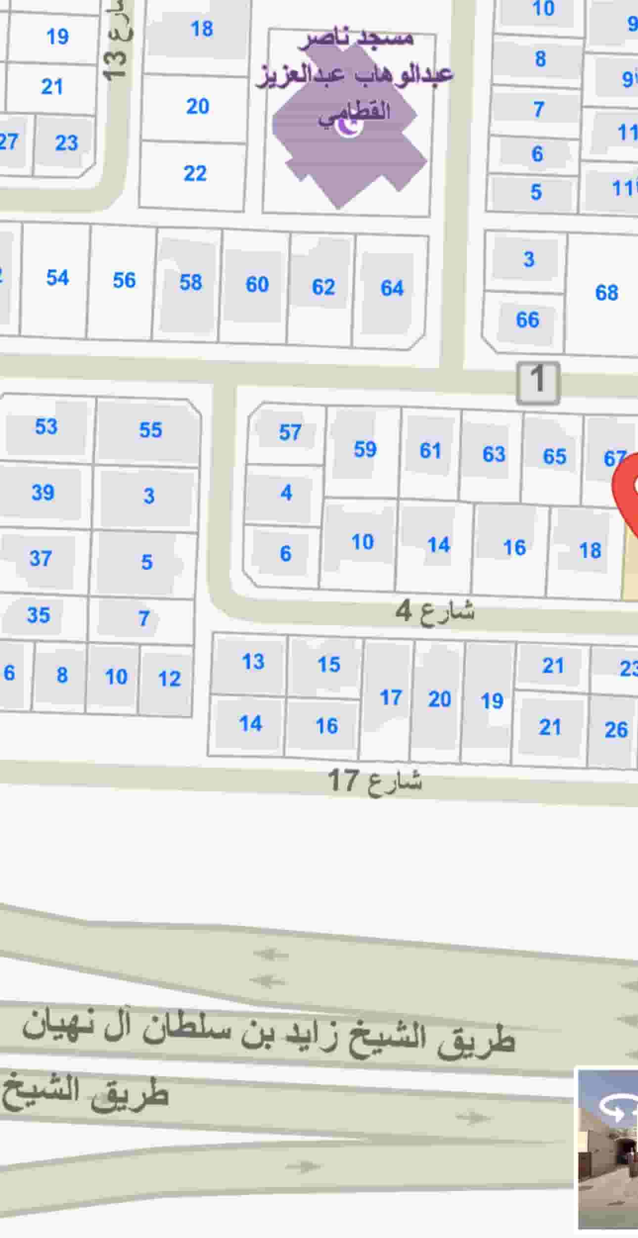 Land for sale in Al-Surra, plot 4, area 987 m