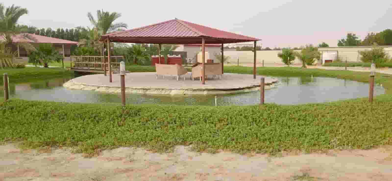 For daily rent, a farm for families in Wafra