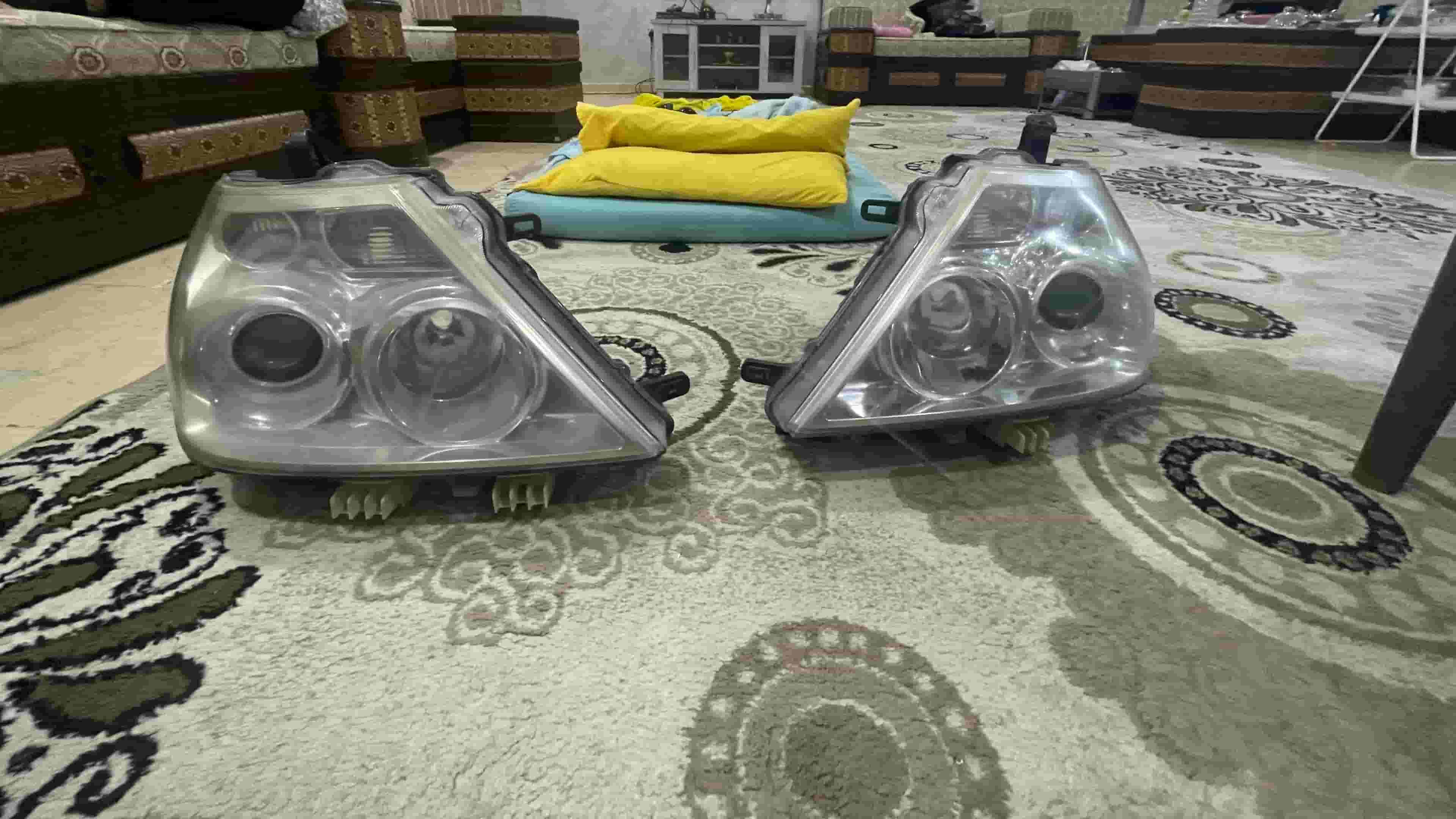Patrol lights, lamps and mirrors