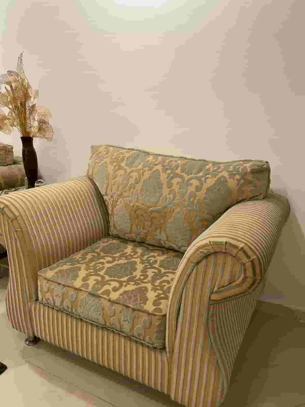 Clean luxury beige furniture set