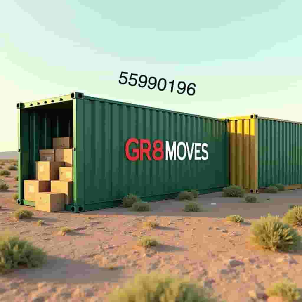 Container for rent in a great location in Abdullah Port 40 feet