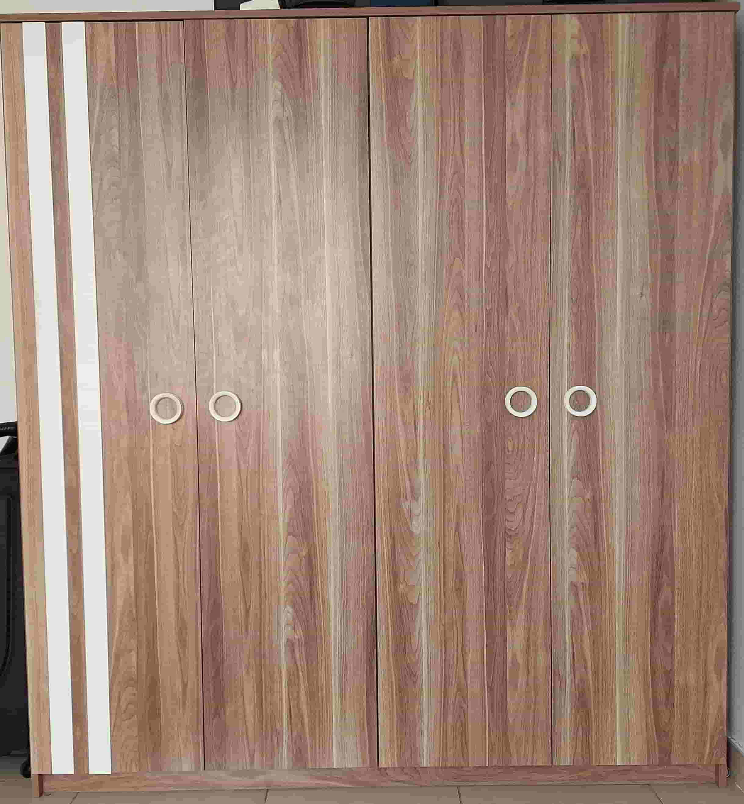Light brown wardrobe from al-ghanim