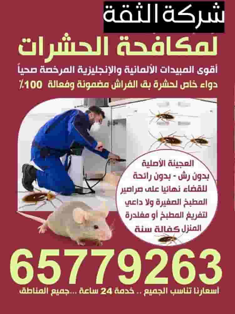شركة الثقة لمكافحة الحشرات شركة الثقة لمكافحة الحشرات